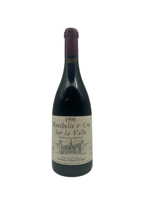 Monthelie 1er Cru Rémi Jobard 1998 – bottle