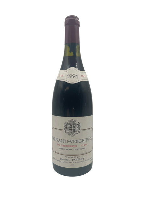 Pernand-Vergelesses Pavelot 1991 – bottle