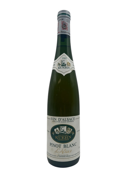 Pinot Blanc Kuehn 1987 – bottle
