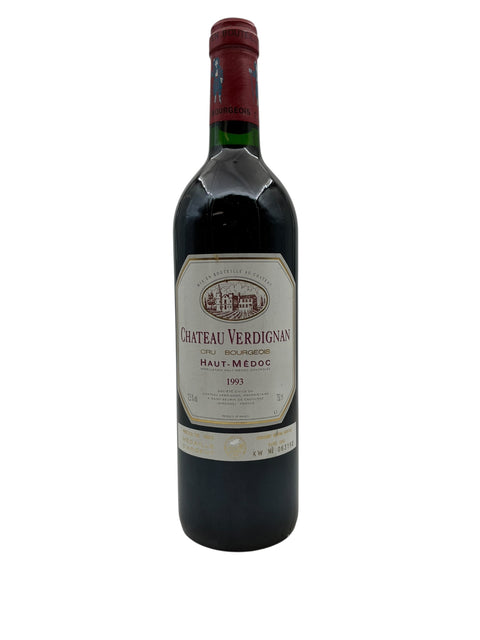 Chateau Verdignan 1993 Bordeaux – bottle