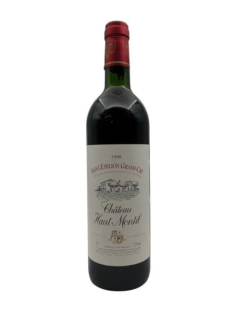 Château Haut-Montil 1998 – bottle