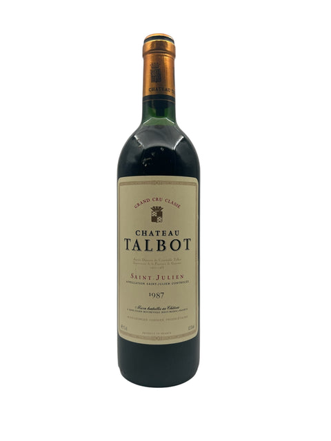 Château Talbot 1987 – bottle