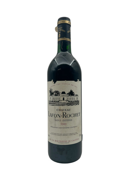 Saint-Estèphe Lafon-Rochet 1989 Grand Cru Classe – bottle