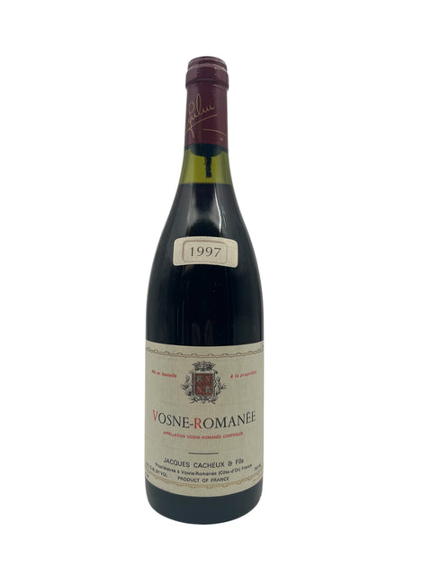 Vosne-Romanée Jacques Cacheux 1997 – bottle