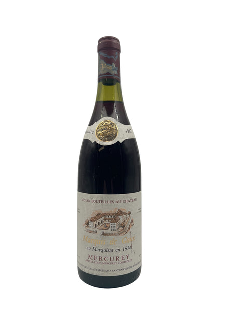 Marquis de Caux Mercurey 1987 – bottle
