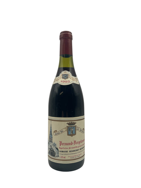 Pernand-Vergelesses Domaine Besancenot 1992 – bottle