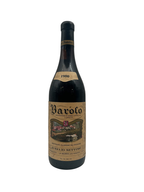 Barolo Aurelio Settimo 1980 – bottle