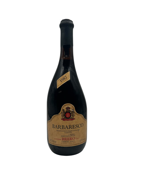 Barbaresco Brero 1987 – bottle