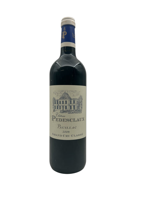 Pedesclaux Château 2008 Pauillac Grand Cru Classé – bottle