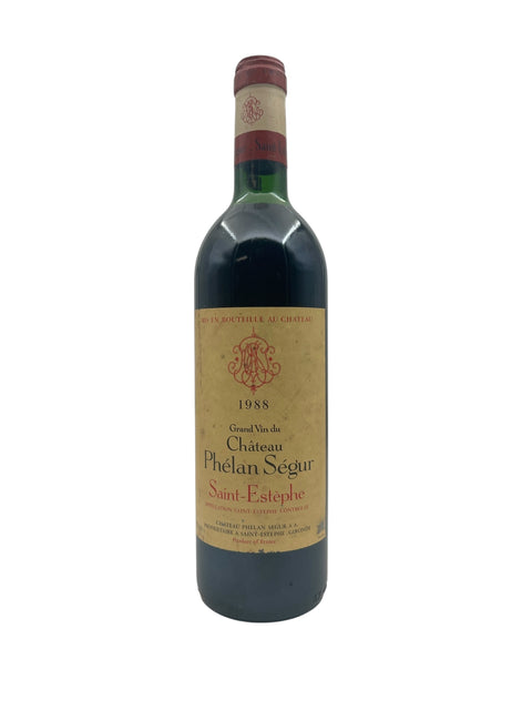 Phelan segur Saint-Estèphe Château 1988 – bottle