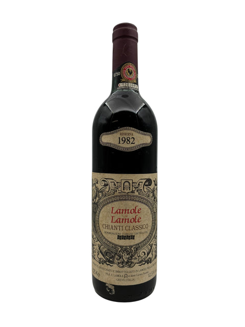 Lamole di Lamole Chianti Classico 1982 – bottle