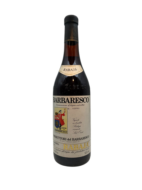 Barbaresco Produttori Rabajà 1979 riserva – bottle