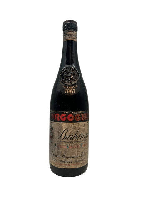 Barbaresco Borgogno 1967 Riserva – bottle