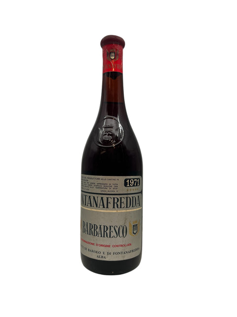 Barbaresco Fontanafredda 1971 – bottle