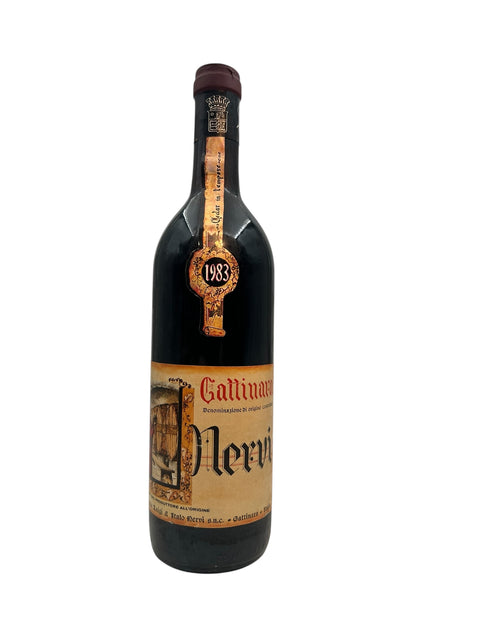 Gattinara Nervi 1983 – bottle