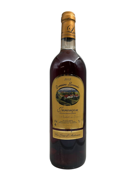 Jurançon dessert wine Domaine Larroudé 2002 – bottle