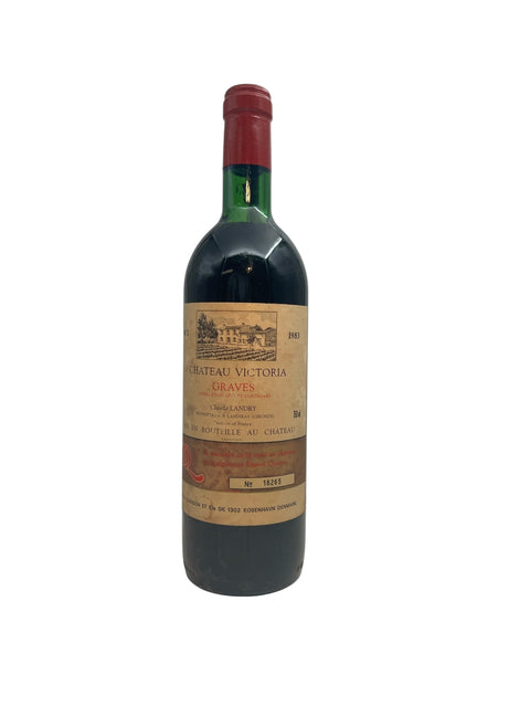 Chateau Victoria Graves 1983 – bottle