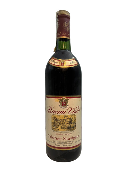Cabernet Sauvignon Buena Vista 1982 – bottle