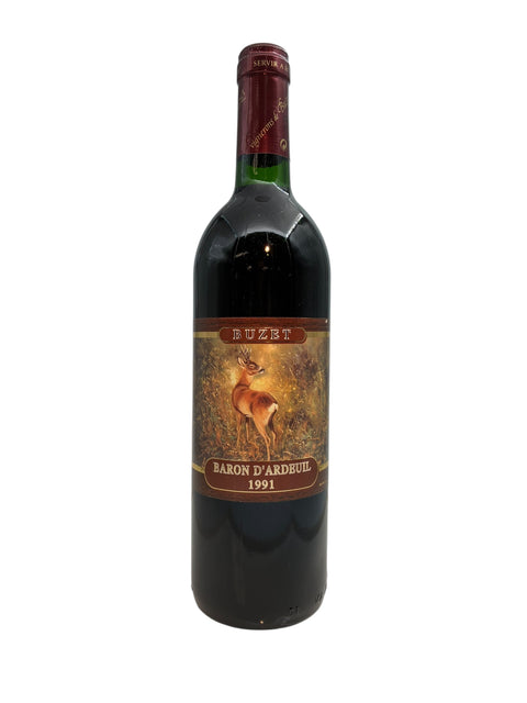Baron d'Ardeuil Buzet 1991 – bottle