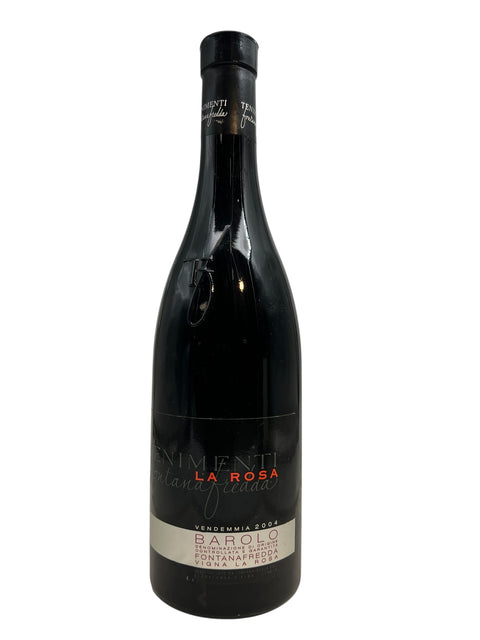 Barolo La Rosa Fontanafredda 2004 – bottle