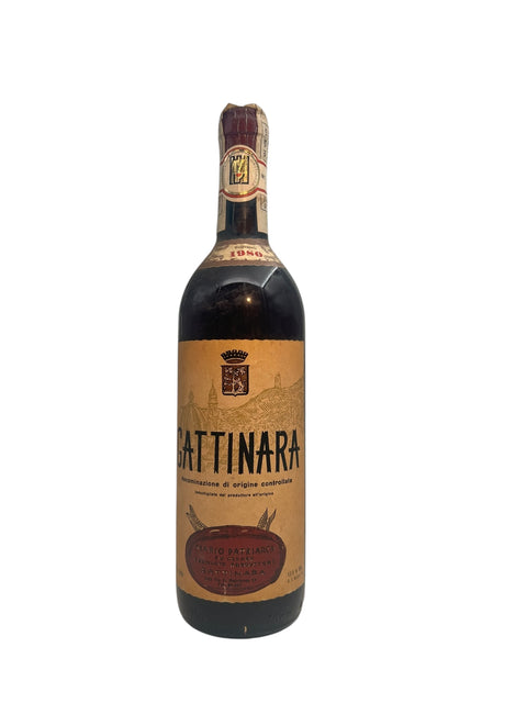 Gattinara Mario Patriarca 1980 – bottle