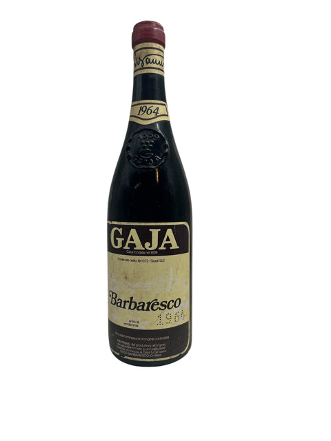 Barbaresco Gaja 1964 – bottle