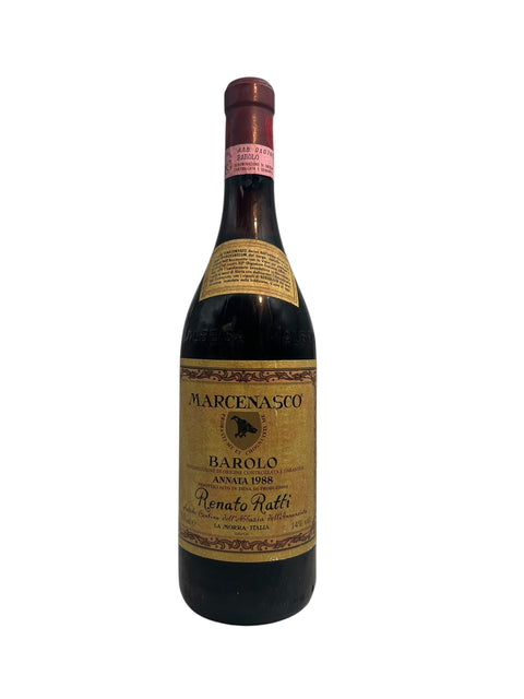 Barolo Renato Ratti 1988 – bottle