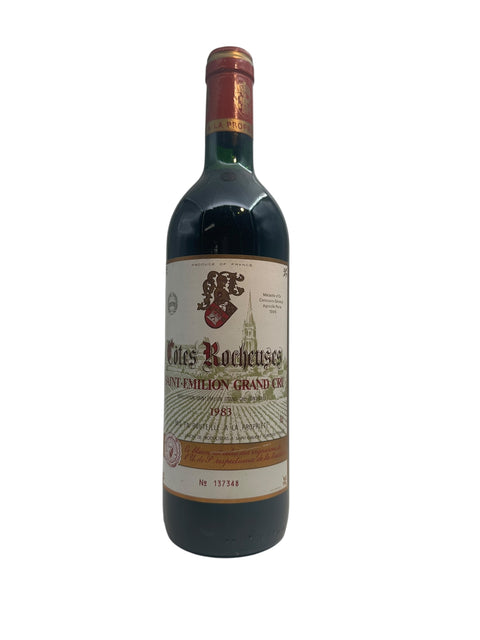 Côtes Rocheuses Saint Émilion 1983 – bottle