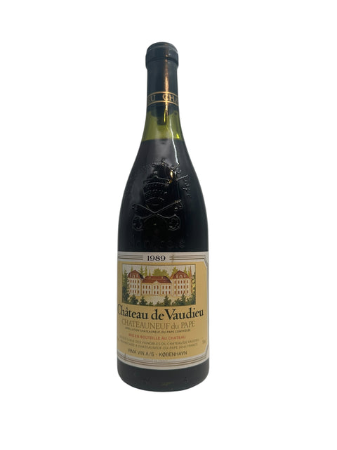 Châteauneuf-du-Pape Château Vaudieu 1989 – bottle