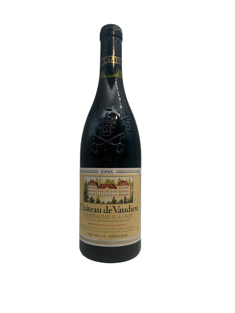 Châteauneuf du Pape 1988 Vadieu – bottle