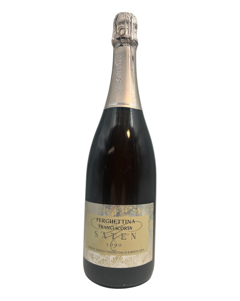 Franciacorta Ferghettina 1999 sparkling wine – bottle