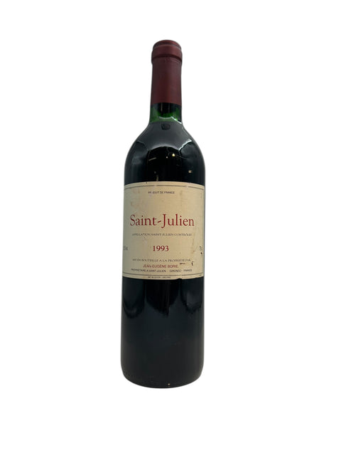 Saint-Julien Jean-Eugène Borie 1993 – bottle