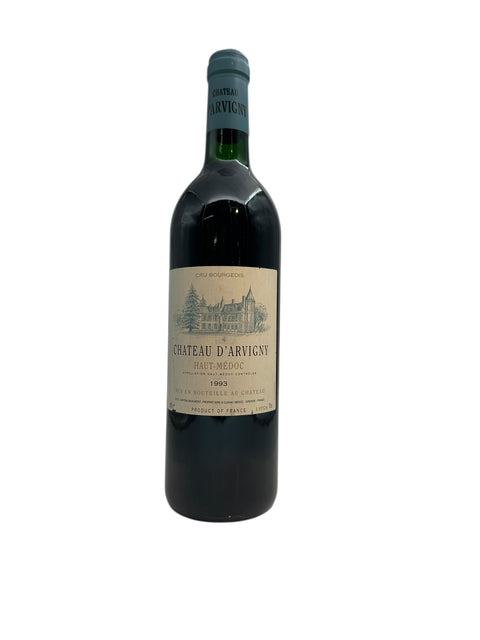 Haut-Médoc Chateau d'Arvigny 1993 – bottle