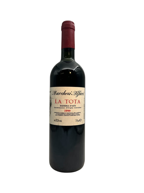 La Tota 1999 from Marchesi Alfieri – bottle