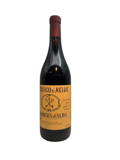 Barbera d'Alba Parroco di Neive 1993 – bottle