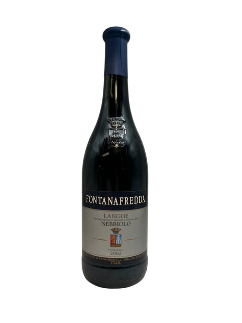 Langhe Nebbiolo Fontanafredda 2002 – bottle