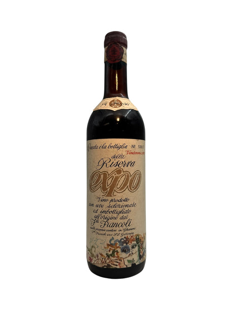 Riserva Expo Francoli 1970 Riserva – bottle