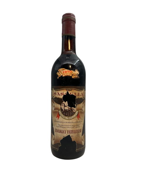 Sassella Enologica Valtellinese 1970 – bottle