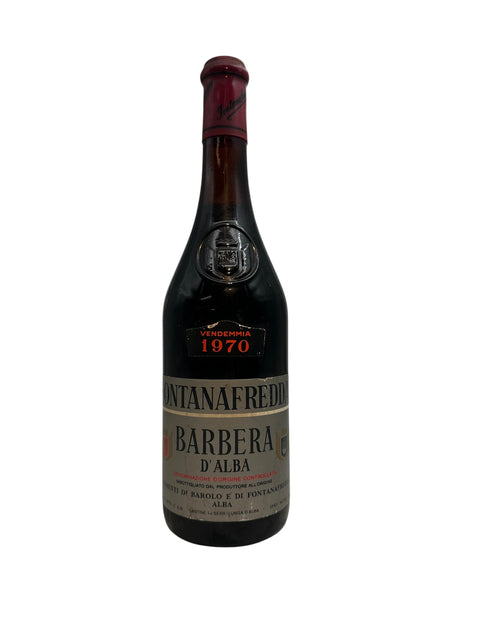 Barbera d'Alba Fontanafredda 1970 – bottle
