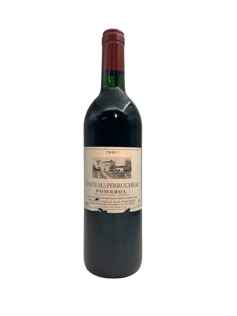 Pomerol Chateau Perrucheau 1991 – bottle
