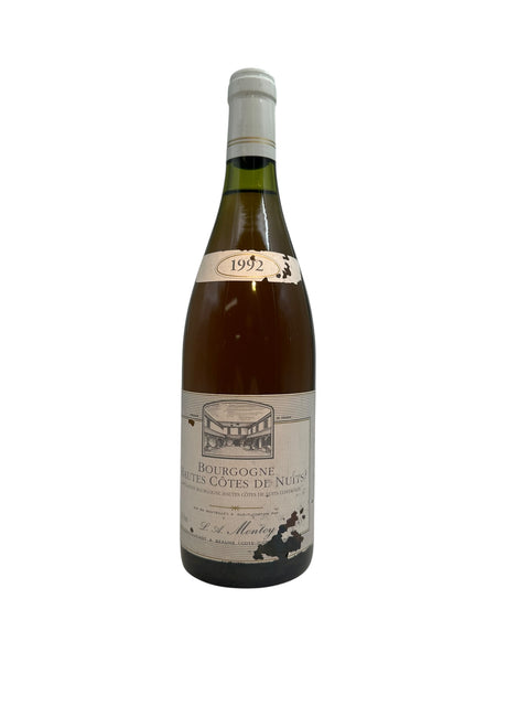 Bourgogne Hautes Montroy 1992 – bottle