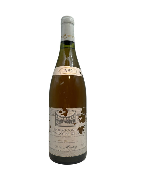 Bourgogne Hautes Côtes de Nuits 1992 bad label – bottle