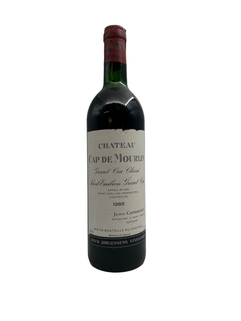 Château Cap de Mourlin 1985 – bottle