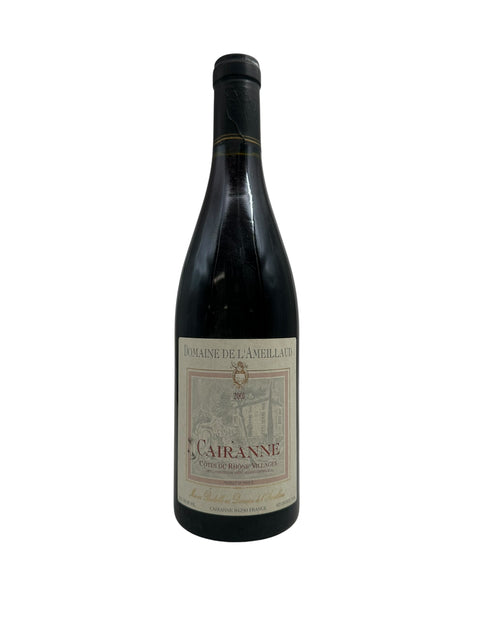 Cairanne Domaine de l'Améllaud 2001 – bottle