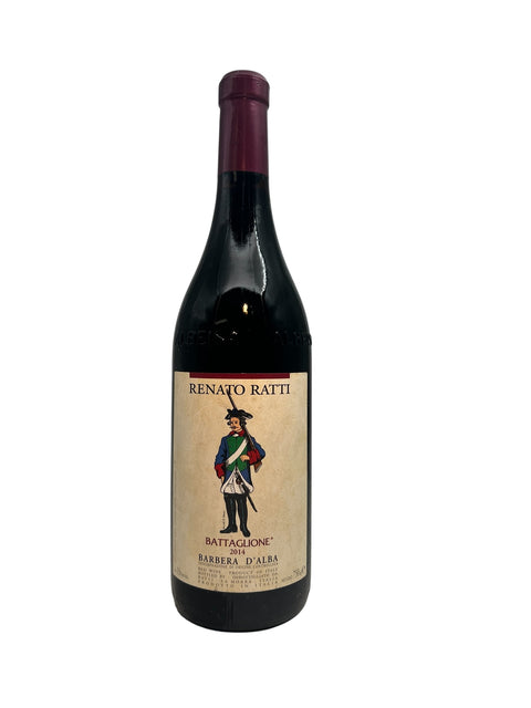 Barbera d'Alba - Battaglione Renato Ratti 2014 – bottle
