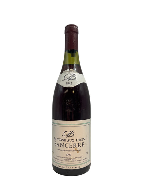 Sancerre La Vigne aux Loups 1992 – bottle