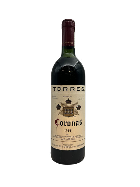 Coronas Torres 1988 – bottle