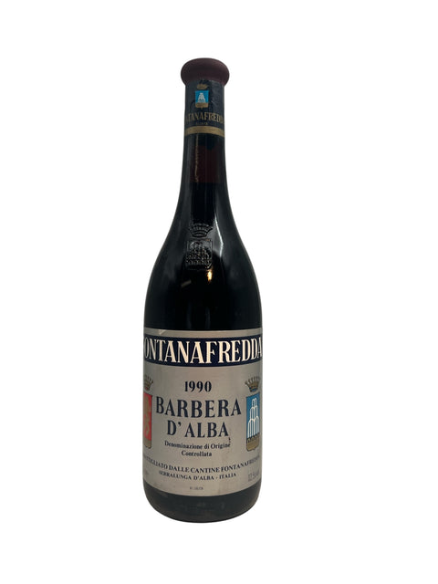 Barbera d'Alba Fontanafredda 1990 – bottle