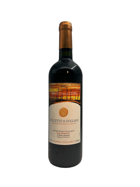 Dolcetto di Dogliani San Romano 2003 – bottle