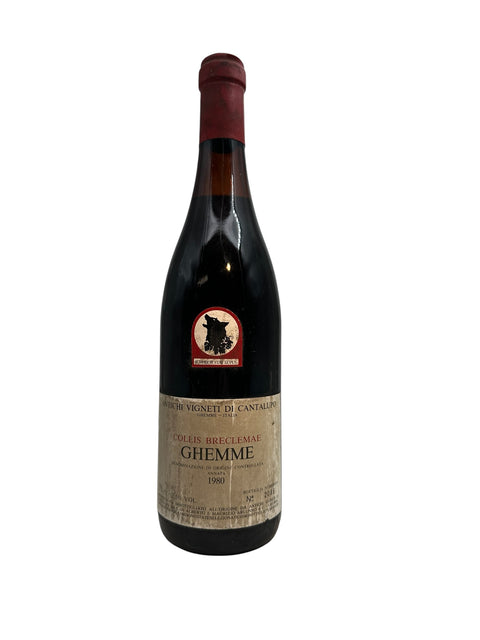 Collis Breclemae Antichi Vigneti 1980 – bottle